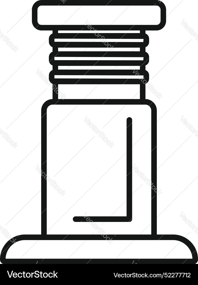 Water well pump icon showing extraction Royalty Free Vector