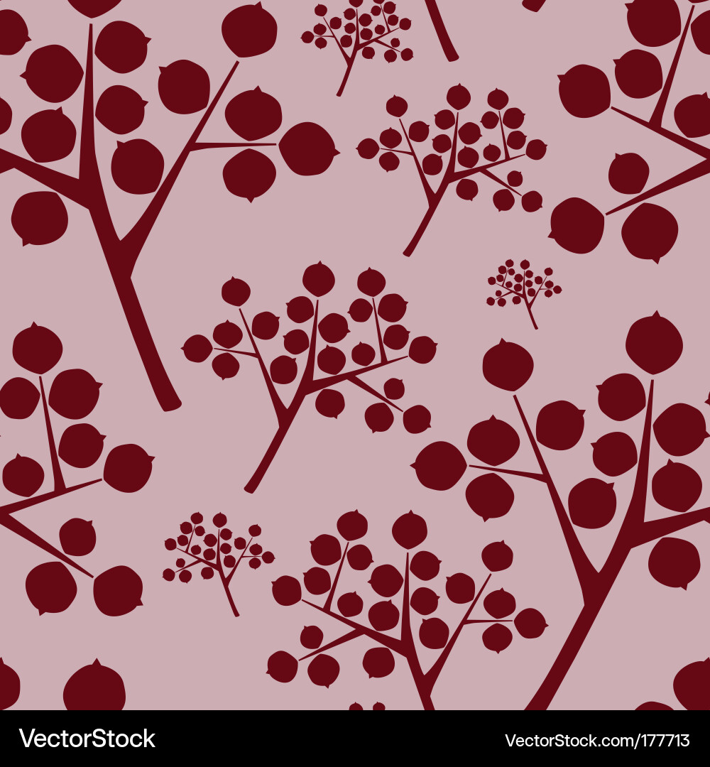 Rustic Twig Pattern vector image