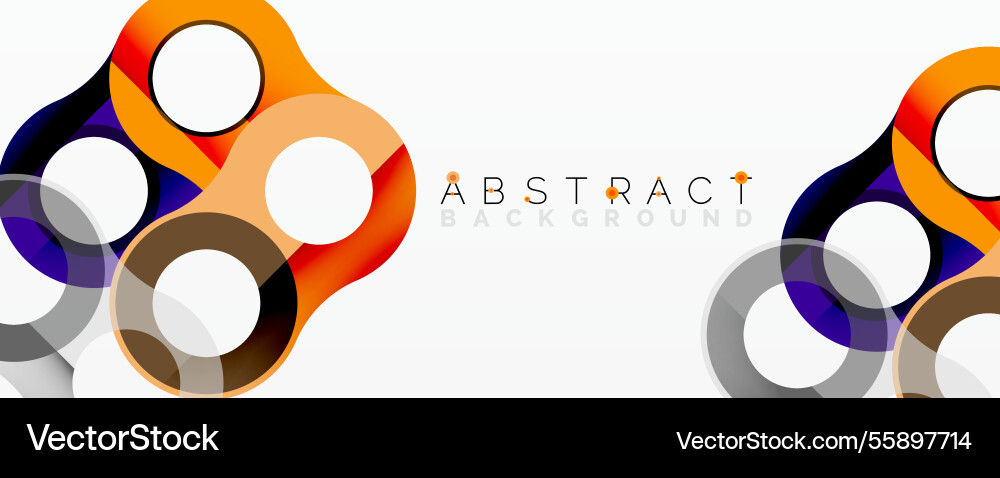 Abstract circle element composition Abstract circle element composition Vector Image