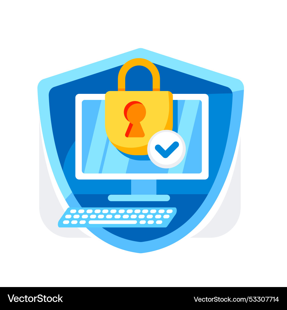 Secure vpn connection Secure vpn connection vector image