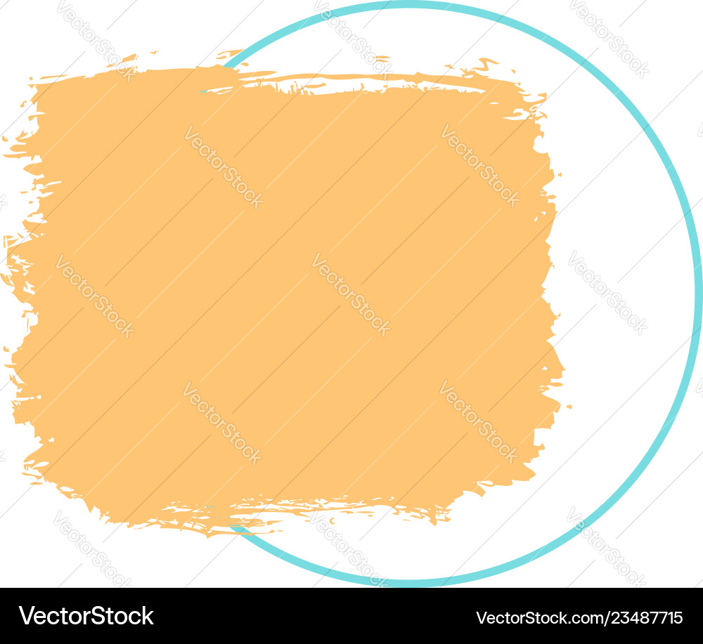 Abstract element created using colored brush Abstract element created using colored brush vector image