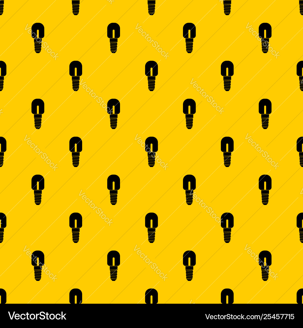 Light bulb pattern Light bulb pattern vector image