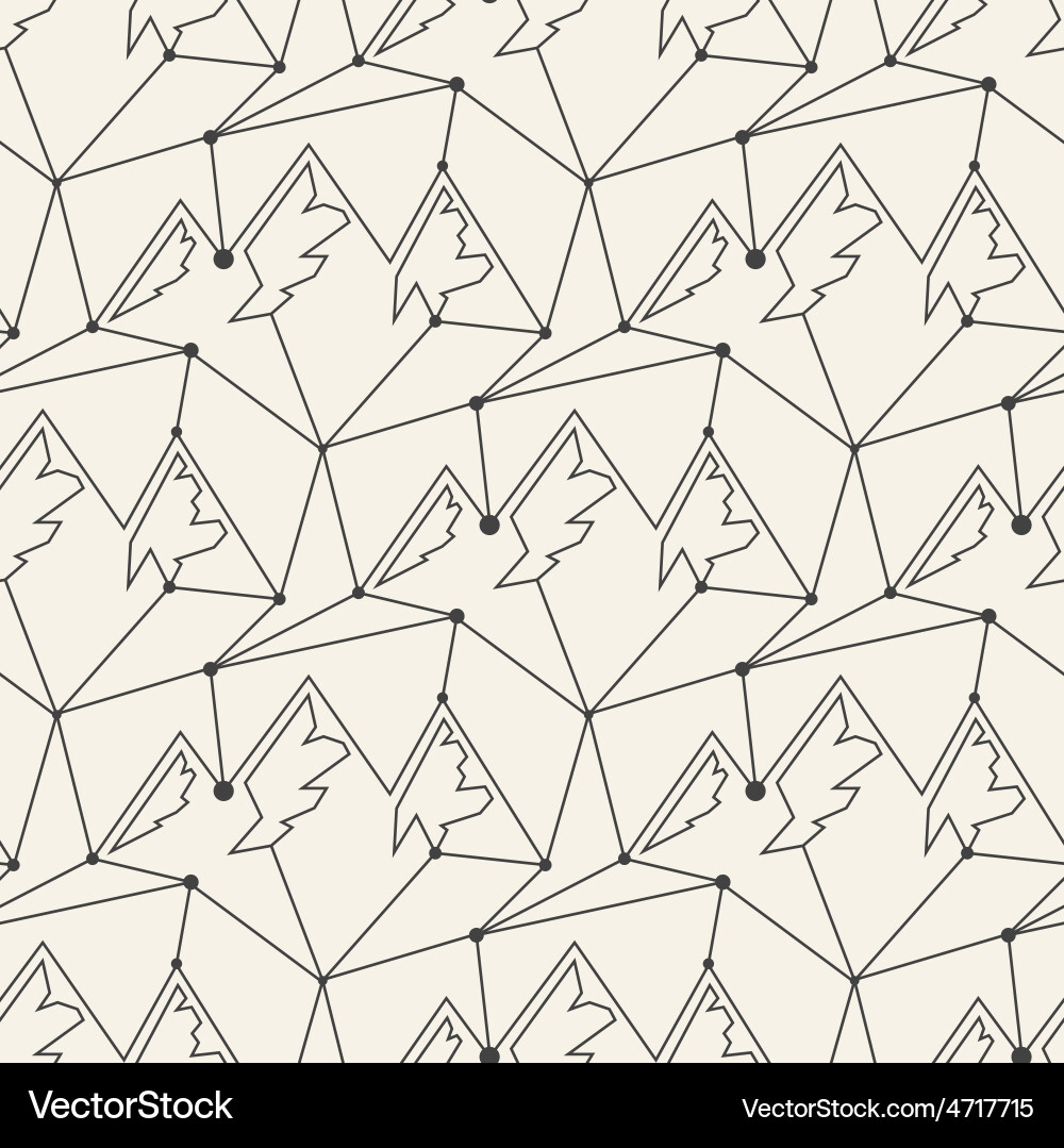 Seamless line pattern tile background geometric Vector Image