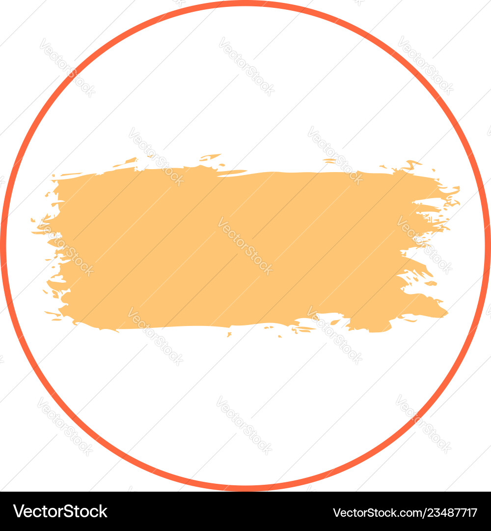 Abstract element created using colored brush Abstract element created using colored brush vector image
