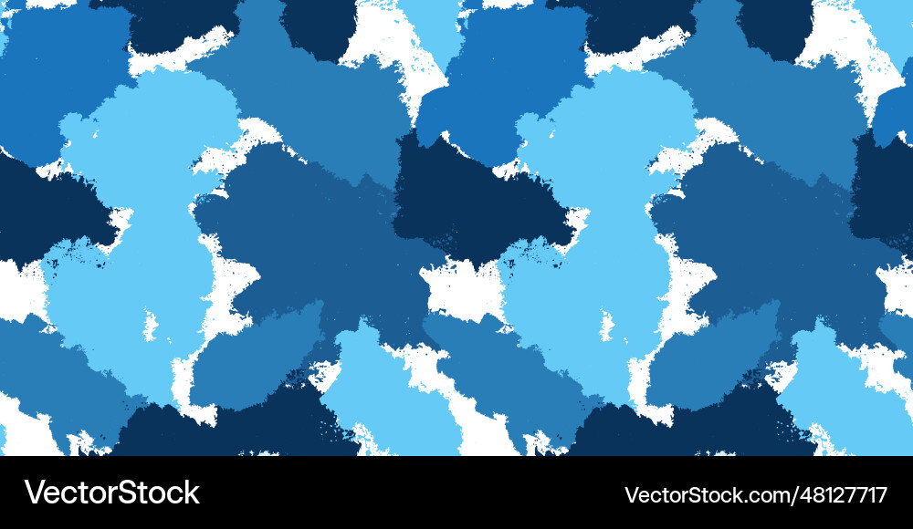 Dirty blue navy seamless pattern gruge texture Dirty blue navy seamless pattern gruge texture vector image