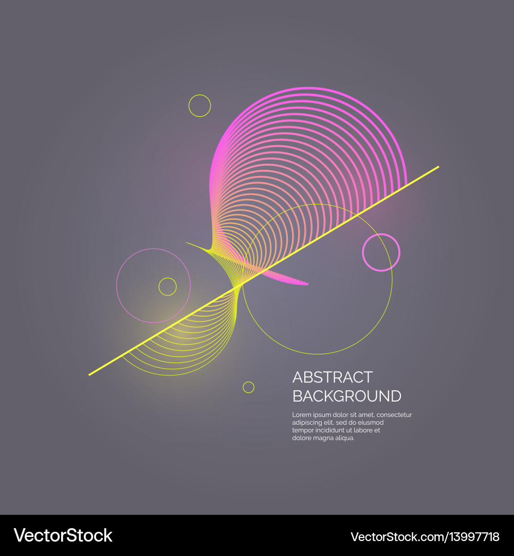 Abstract background with a dynamic waves Abstract background with a dynamic waves vector image
