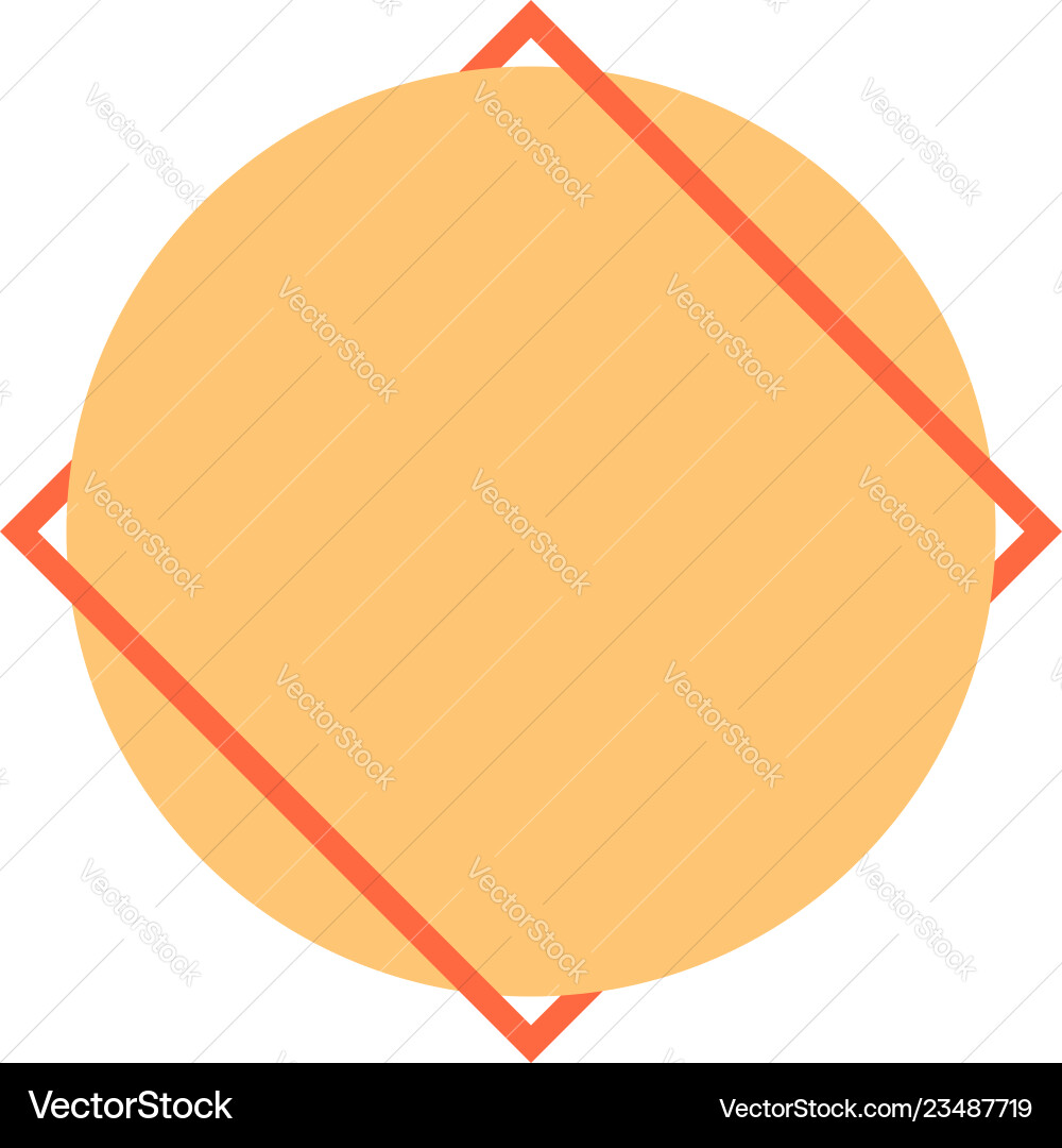 Abstract geometric element created using square Abstract geometric element created using square vector image