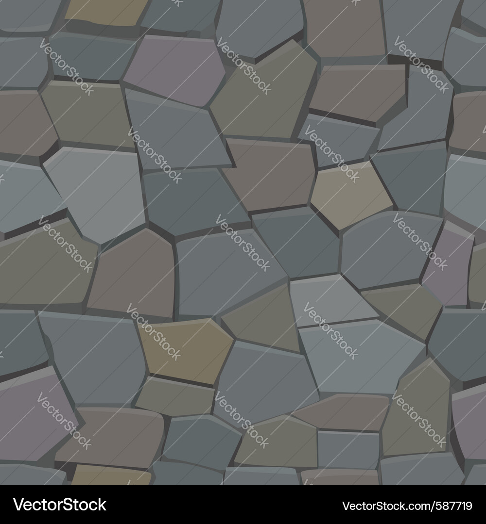 Rustic Stone Texture Vector Image