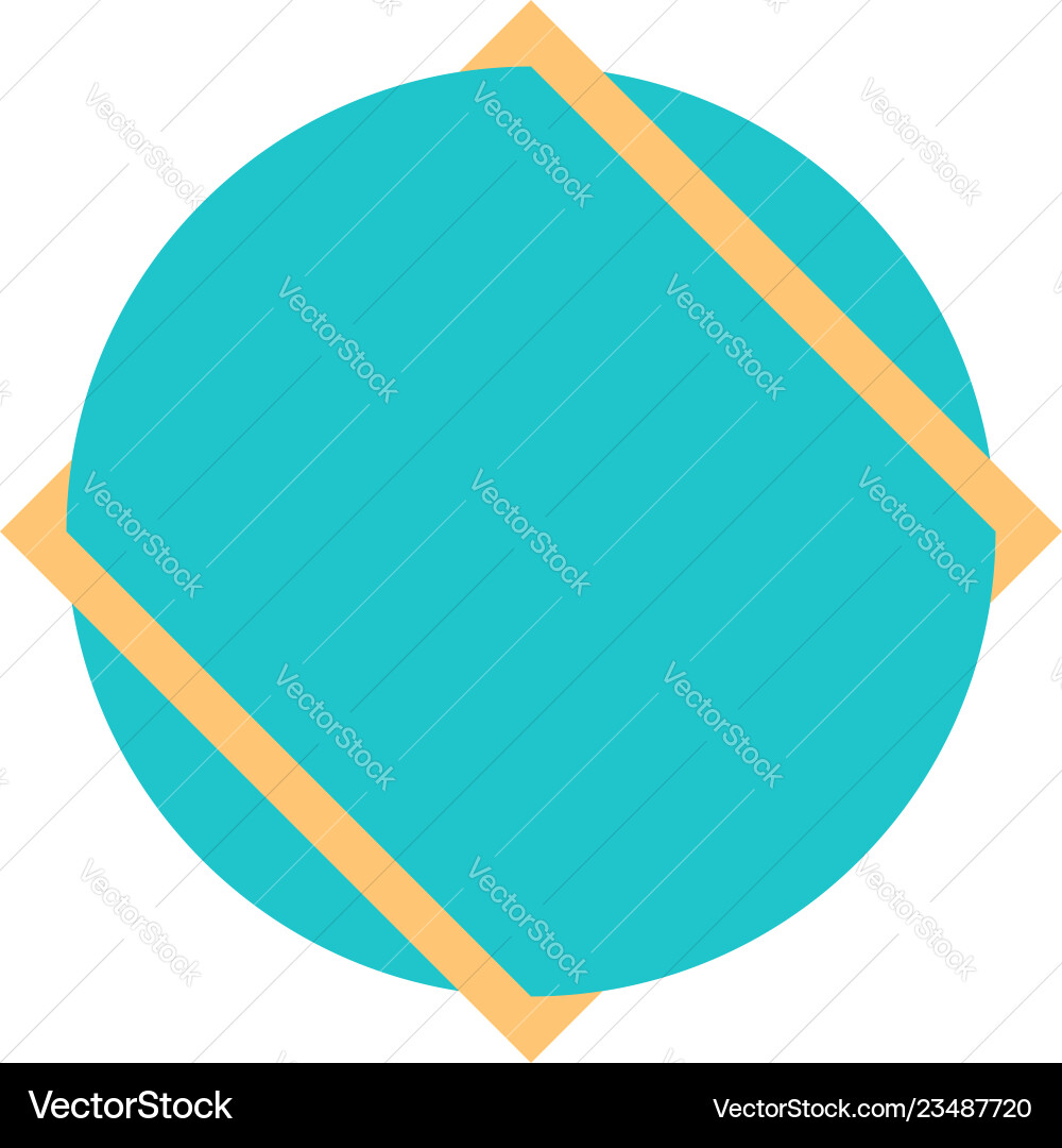 Abstract geometric element created using square Abstract geometric element created using square vector image