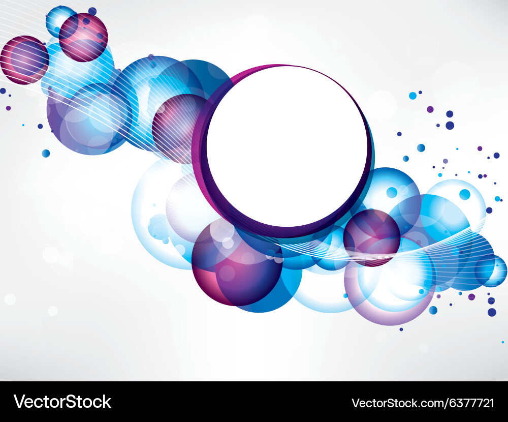 Abstract background with colored elements Vector Image