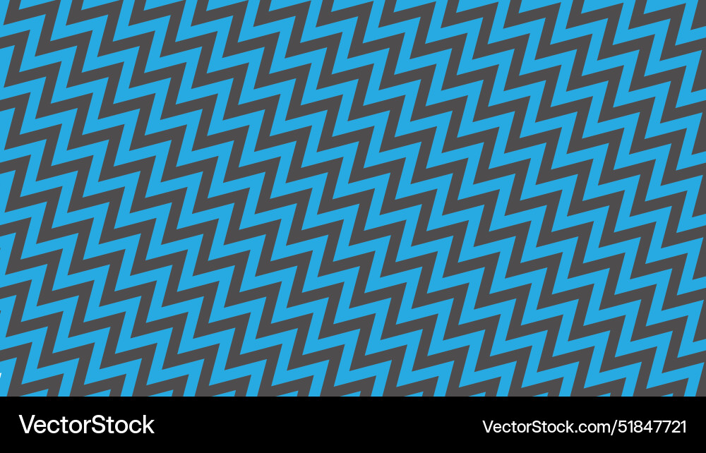 Blue zig zag pattern seamless background image Vector Image