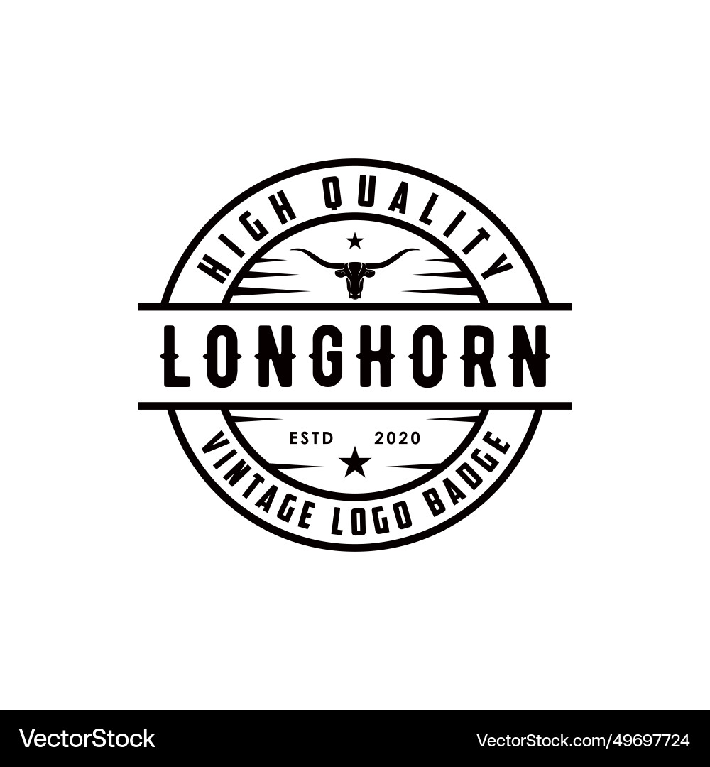 Bull head logo design Bull head logo design Vector Image
