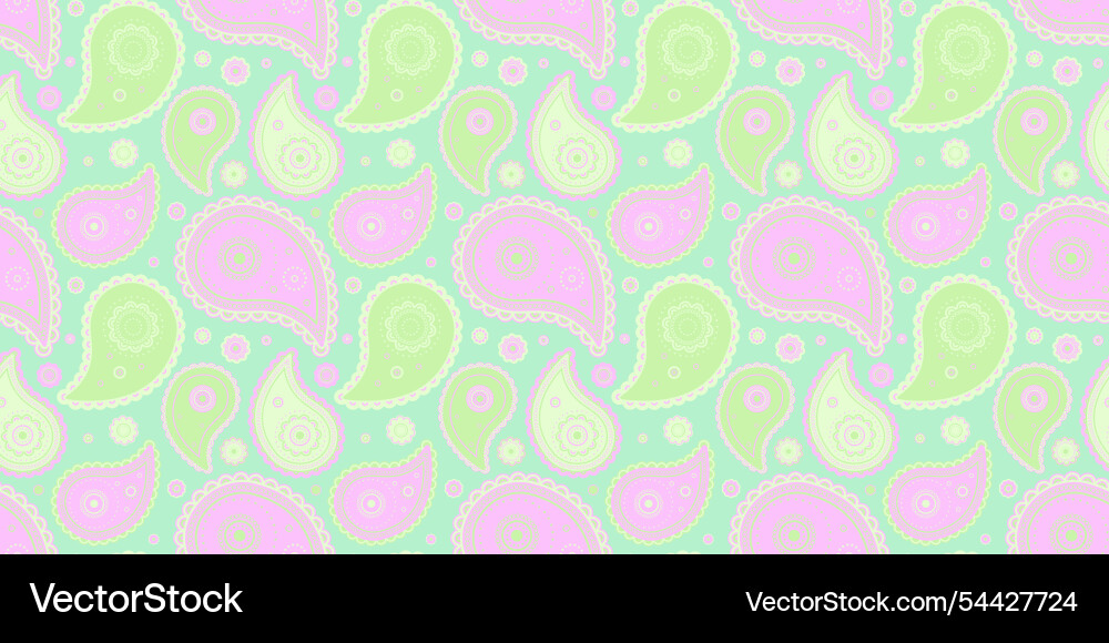 Classical curl of floral pattern damask botany Vector Image