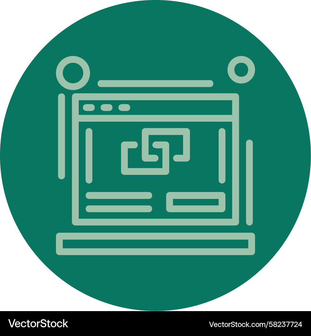 Link Building Multi Color Icon Vector Image