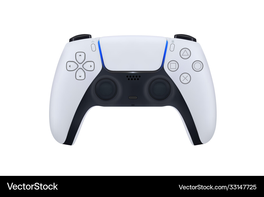 Game Controller Joystick Pad vector image