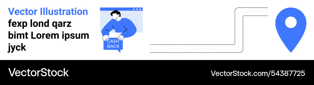 Man in browser window typing chat message Man in browser window typing chat message vector image