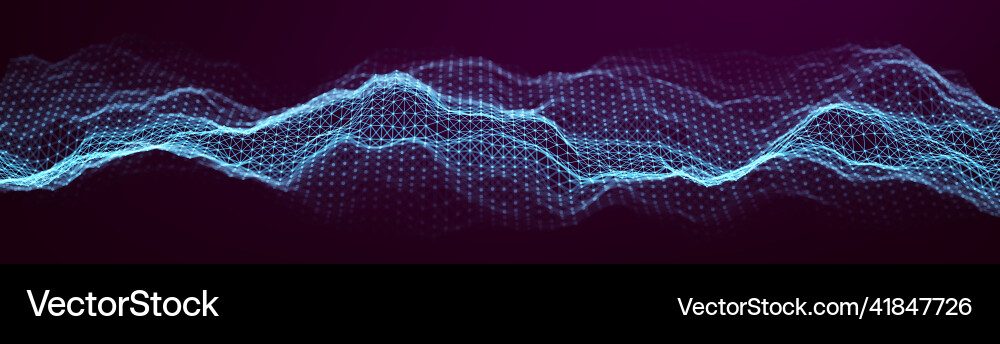 Digital Network Background vector image