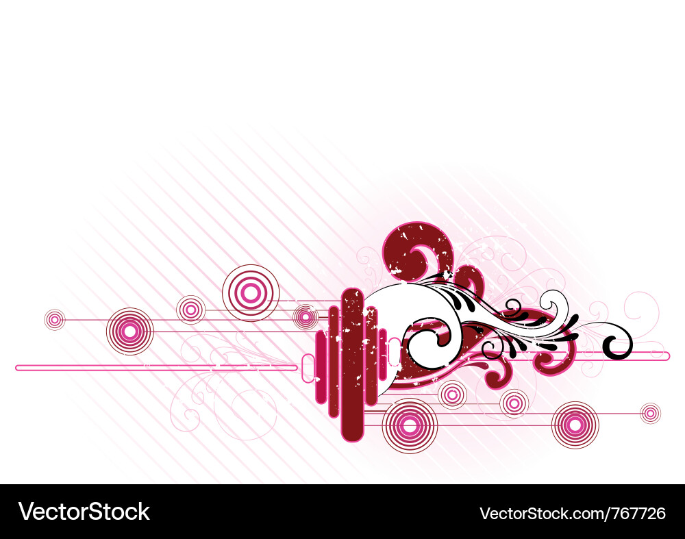 Flowering Branch Pattern vector image