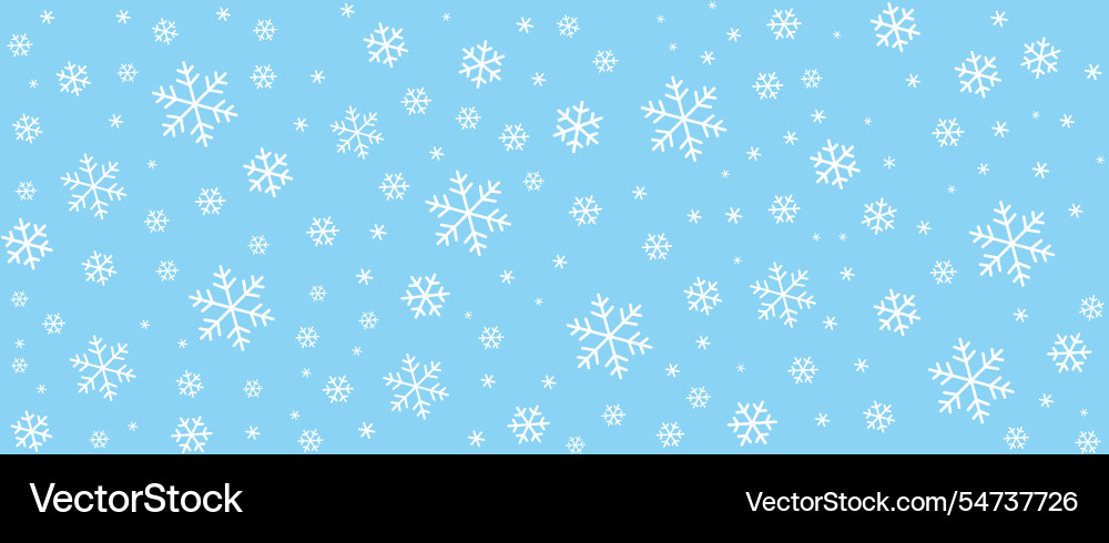 Seamless of snowflake and star background Seamless of snowflake and star background vector image