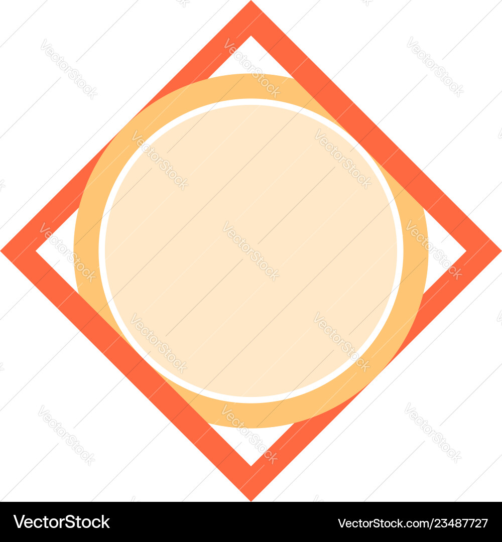 Abstract geometric element created using square Abstract geometric element created using square vector image