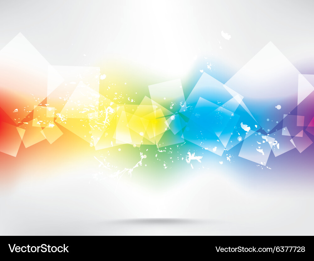 Abstract background with colored elements vector image
