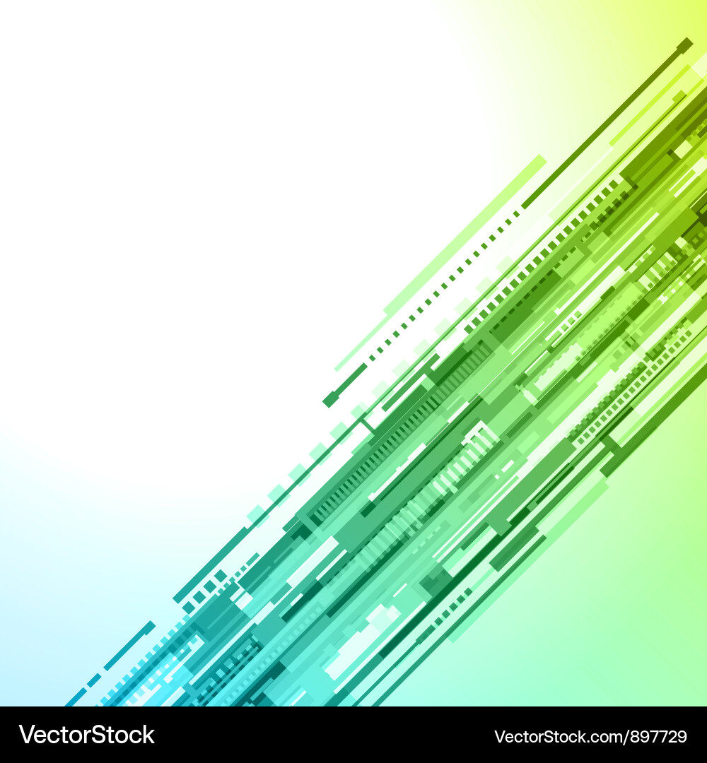 Dynamic Tech Lines Background vector image
