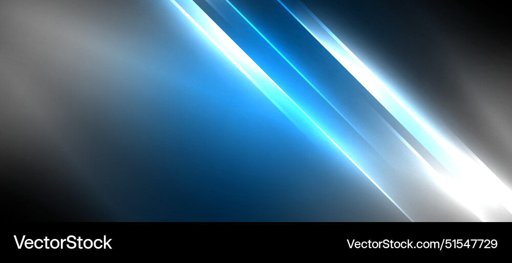 Neon dynamic diagonal light rays background Neon dynamic diagonal light rays background Vector Image