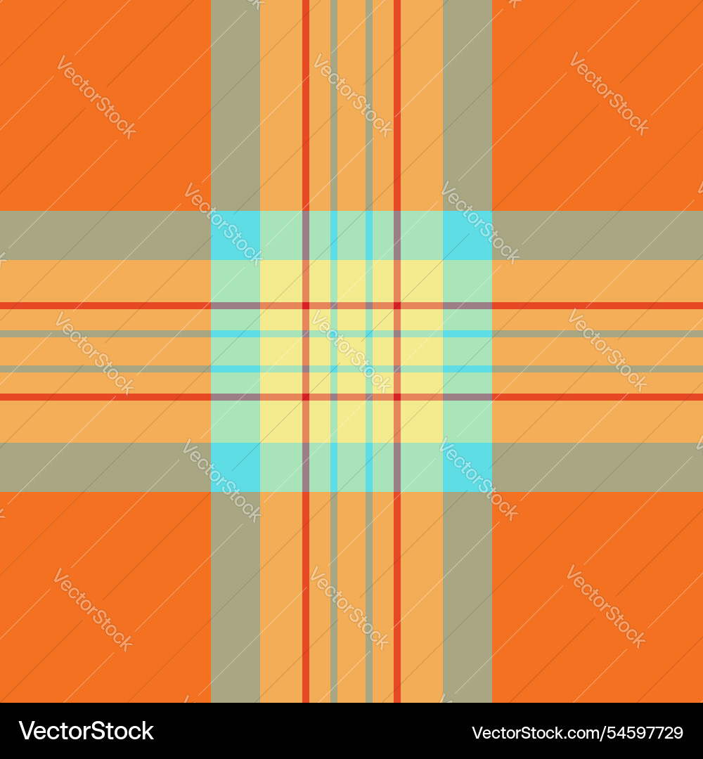 Template pattern textile check scarf background Vector Image