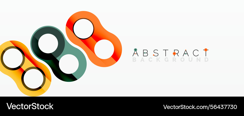 Abstract circles overlap creating modern design Abstract circles overlap creating modern design Vector Image