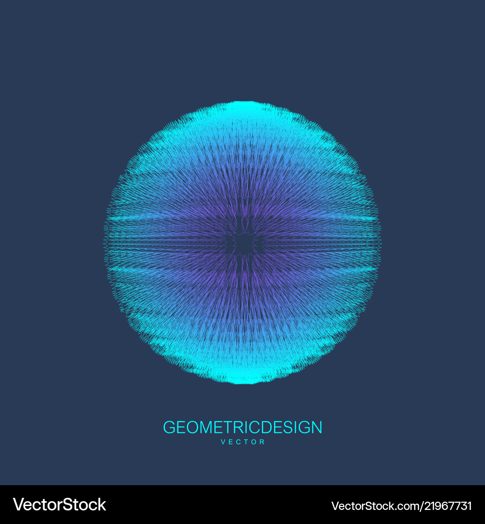 Big data visualization artificial intelligence Big data visualization artificial intelligence vector image
