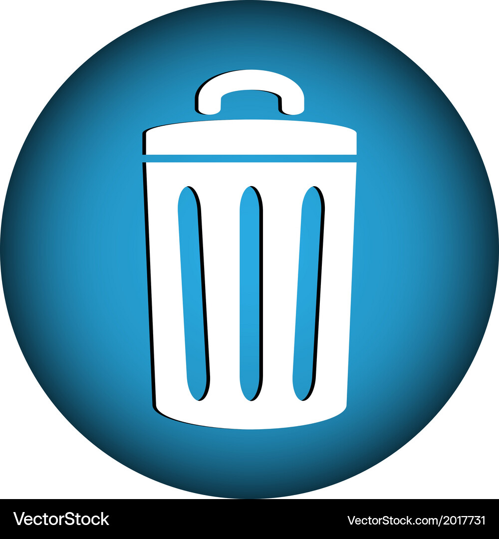 Garbage icon Vector Image