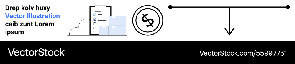 Mobile app interface with graphs and savings icon Vector Image