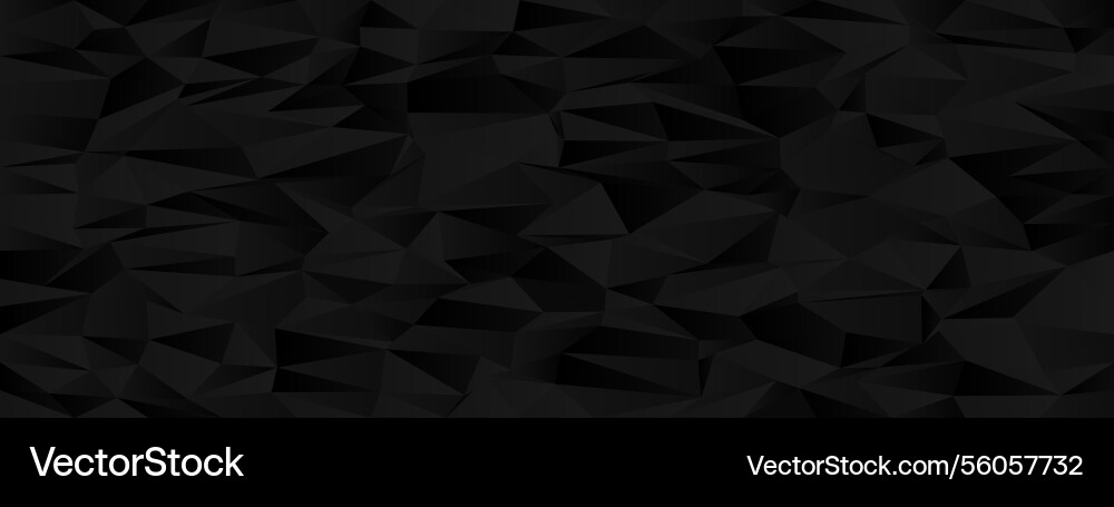 Abstract geometric pattern with dark triangular Vector Image