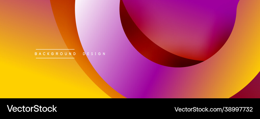 Abstract overlapping lines and circles geometric Abstract overlapping lines and circles geometric vector image