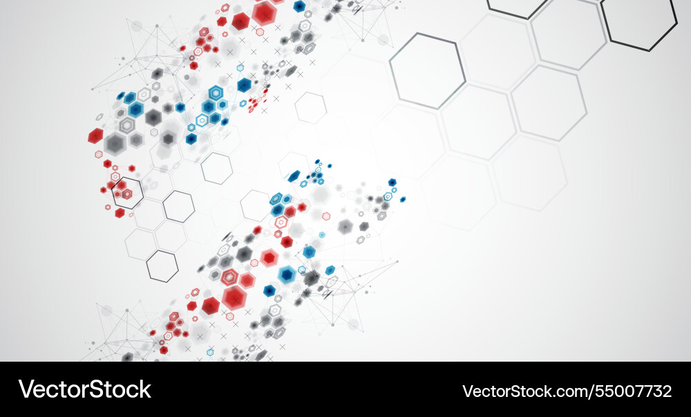 Abstrakter Sechseckhintergrund mit Plexiglaseffekt Abstrakter Sechseckhintergrund mit Plexiglaseffekt vektorbild