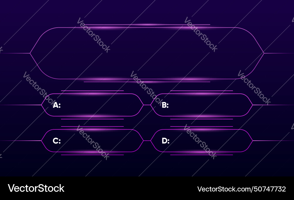 Quiz game or intellectual challenge contest Quiz game or intellectual challenge contest vector image