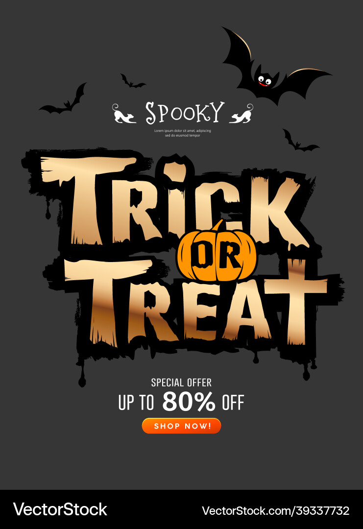 Trick oder behandeln Nachricht halloween Konzept Trick oder behandeln Nachricht halloween Konzept vektorbild