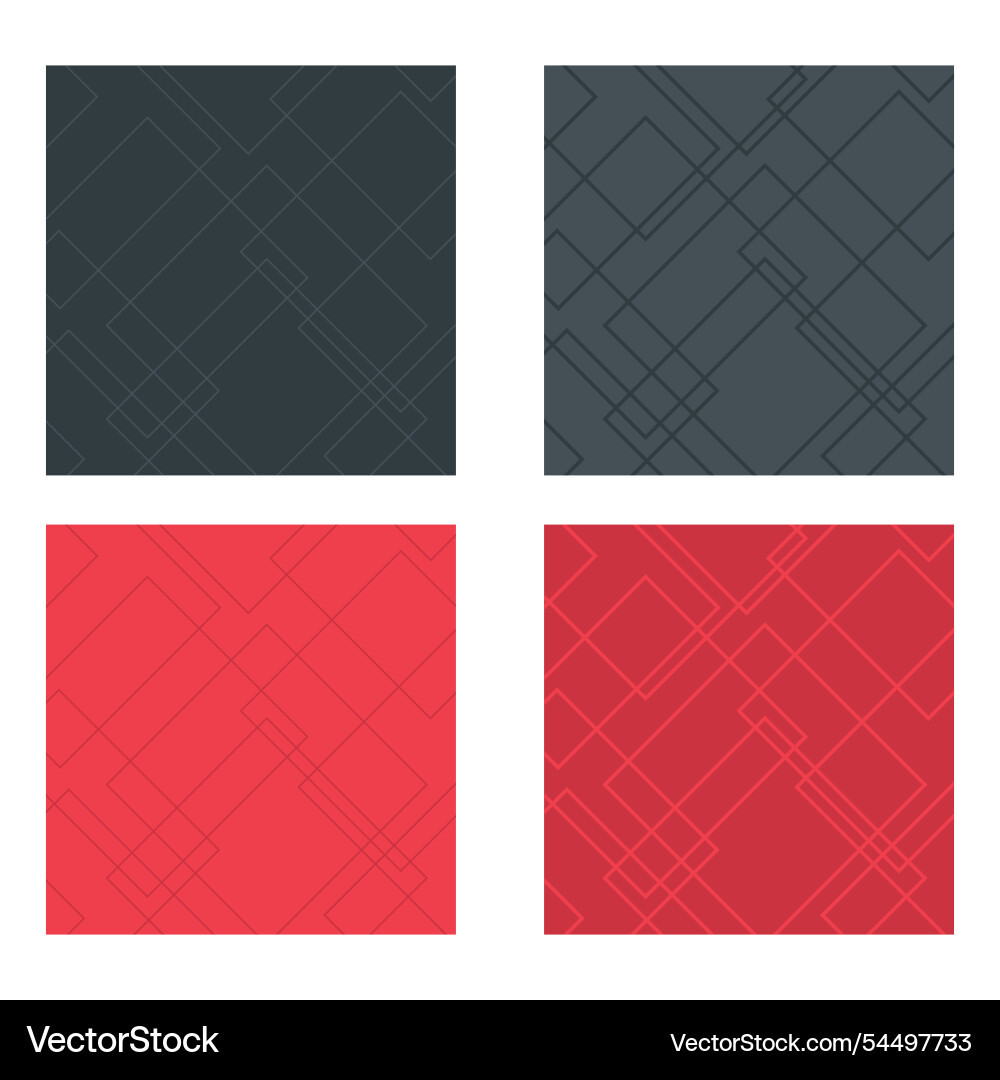 Set of square geometric shape pattern abstract Set of square geometric shape pattern abstract vector image