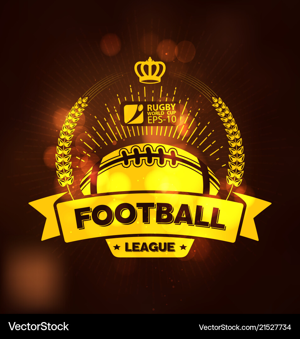 Fußball-Meisterschaft Logo Sport Fußball-Meisterschaft Logo Sport vektorbild
