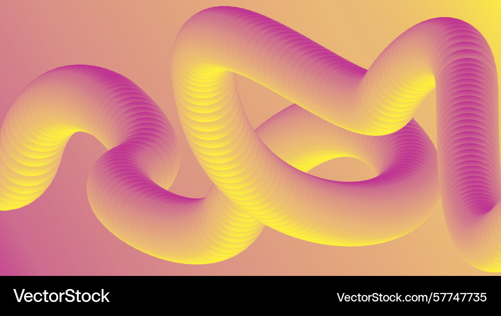 Blend flowing 3d abstract background gradient Blend flowing 3d abstract background gradient Vector Image
