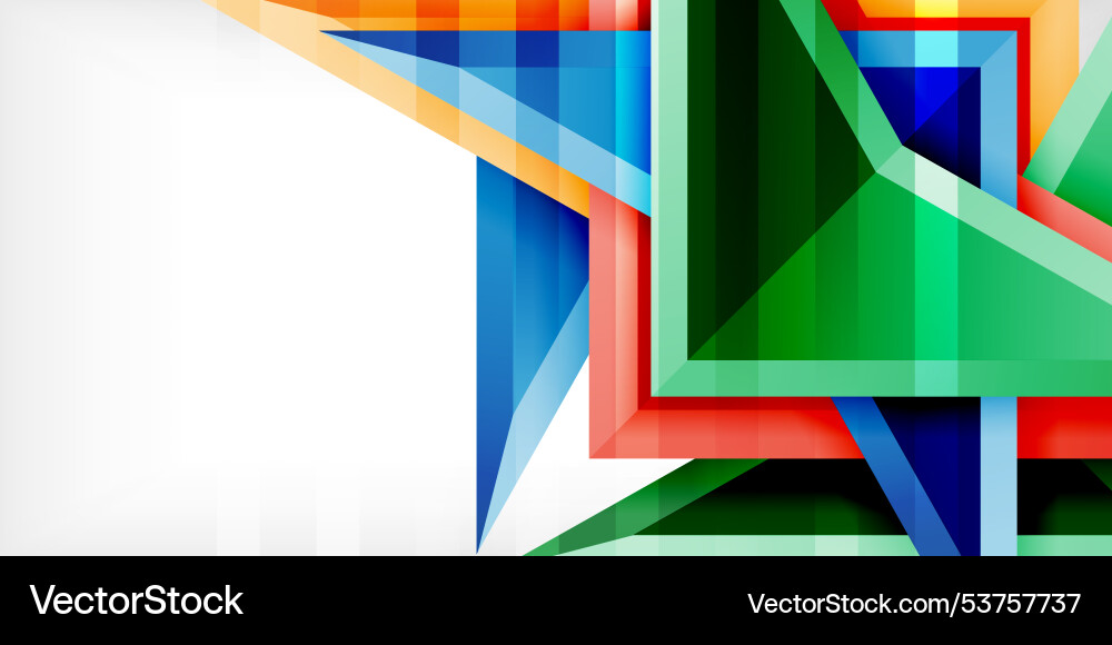 Abstract background color triangles and arrows Abstract background color triangles and arrows vector image