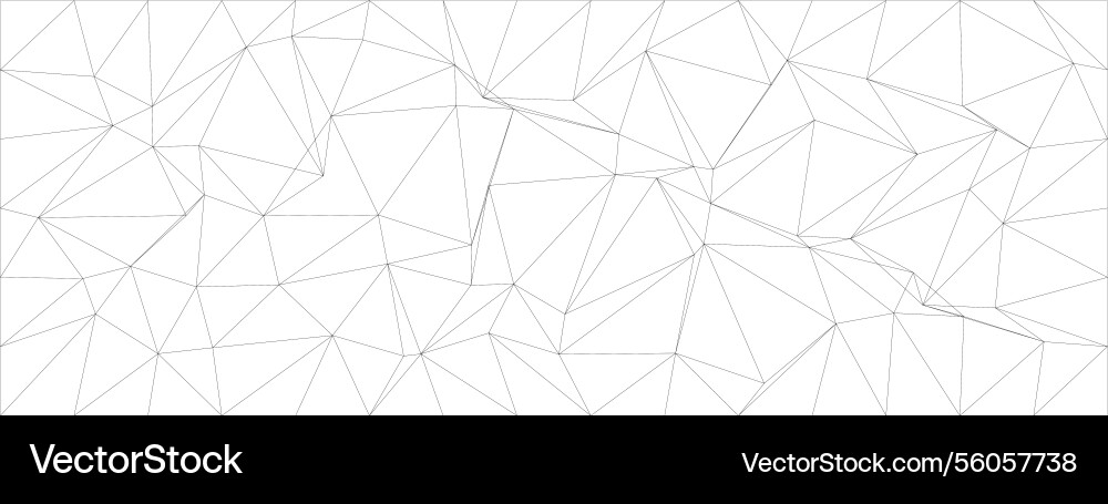 Abstract geometric pattern with intersecting lines Vector Image