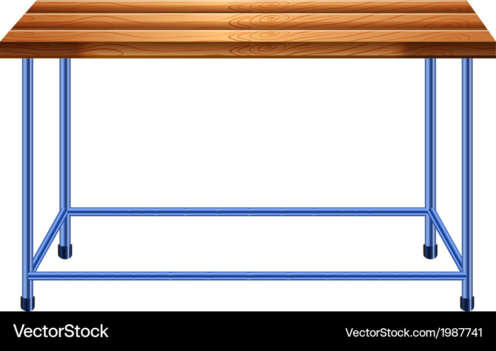 A table in lab Vector Image