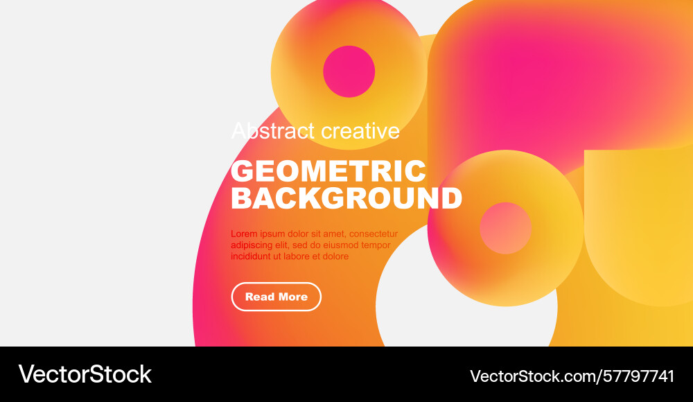Vibrant abstract shapes overlap creating dynamic Vibrant abstract shapes overlap creating dynamic Vector Image