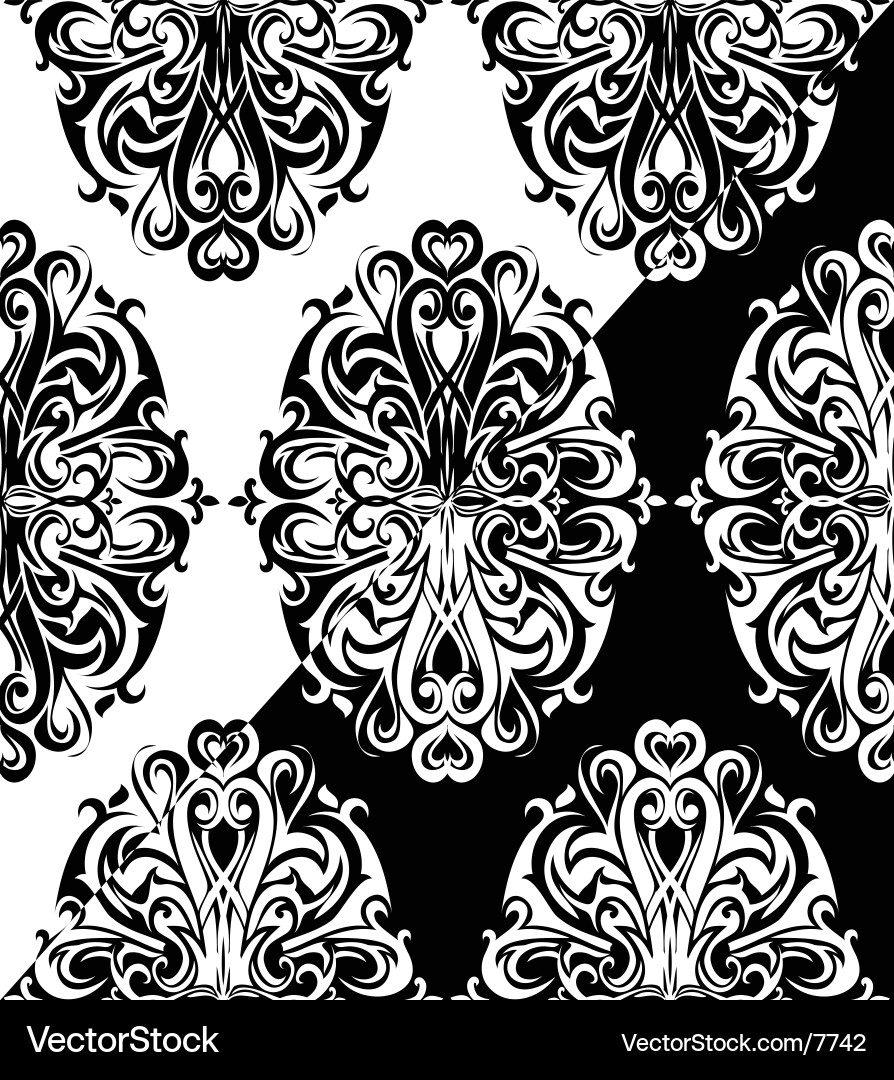 Seamless pattern vector image