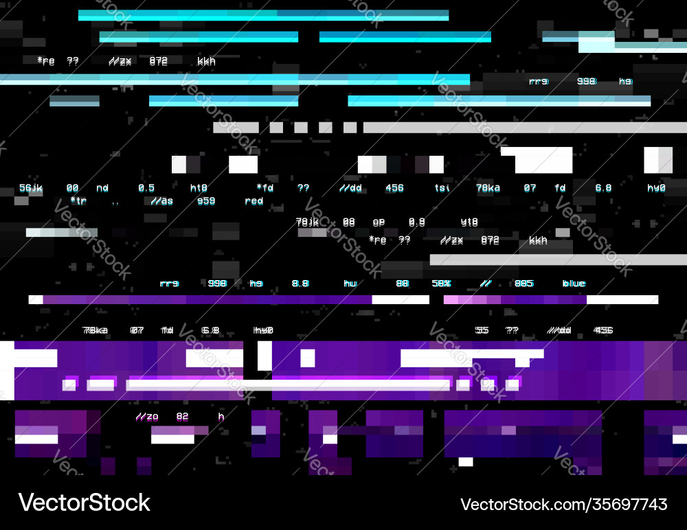 Abstract background with glitch effect Abstract background with glitch effect vector image