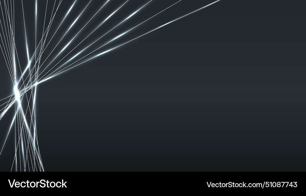 Abstract lines illuminated light color gradient vector image