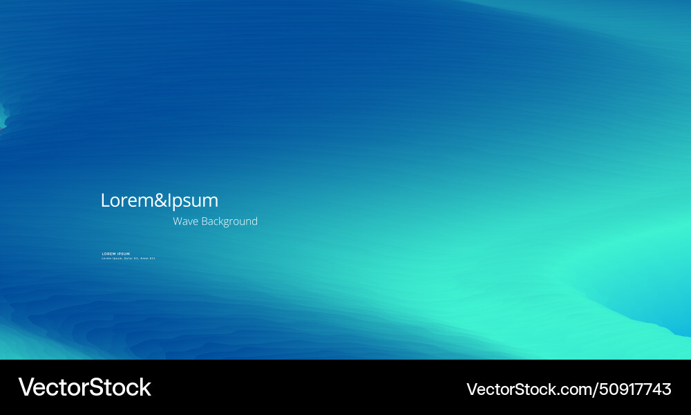 Blue abstract fluid wave modern gradient shape Vector Image