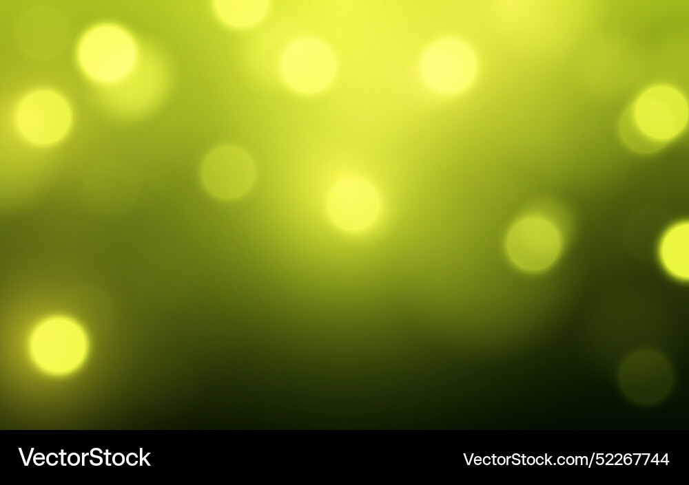 Green bokeh background with soft light Green bokeh background with soft light Vector Image