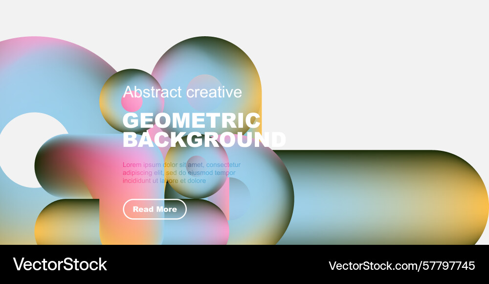 Abstract geometric shapes overlap creating Abstract geometric shapes overlap creating Vector Image